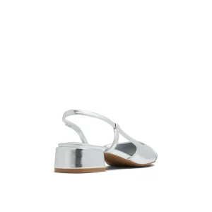Call It Spring Sofiia Silver Synthetic Satin Fashion